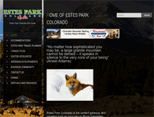 Tablet Screenshot of estespark-colorado.com